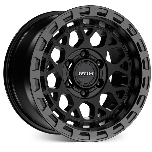 ROH Atlas Matt Black w/Graphite Rim Edge