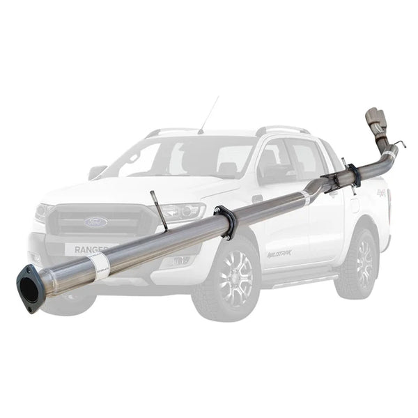 FORD RANGER PX 2016-2021 3.2L 3" DPF BACK EXHAUST - STAINLESS STEEL