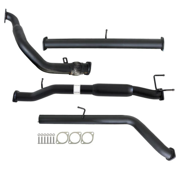 PJ PK FORD RANGER 2.5 & 3 MANUAL 3" PERFORMANCE EXHAUST - ALUMINIZED STEEL