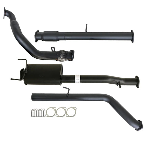 PJ PK FORD RANGER 2.5 & 3 MANUAL 3" PERFORMANCE EXHAUST - ALUMINIZED STEEL