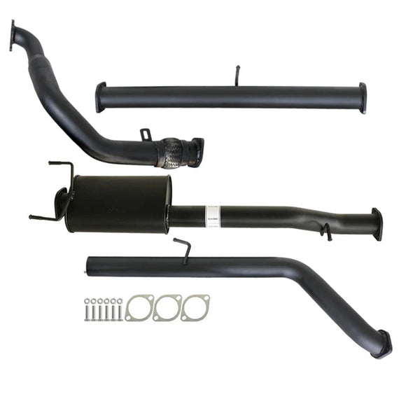 PJ PK FORD RANGER 2.5 & 3 MANUAL 3" PERFORMANCE EXHAUST - ALUMINIZED STEEL