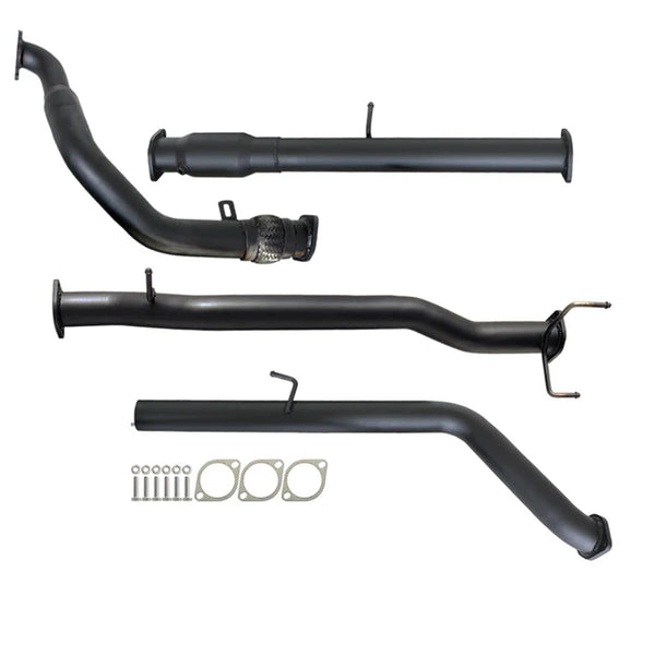 PJ PK FORD RANGER 2.5 & 3 MANUAL 3" PERFORMANCE EXHAUST - ALUMINIZED STEEL