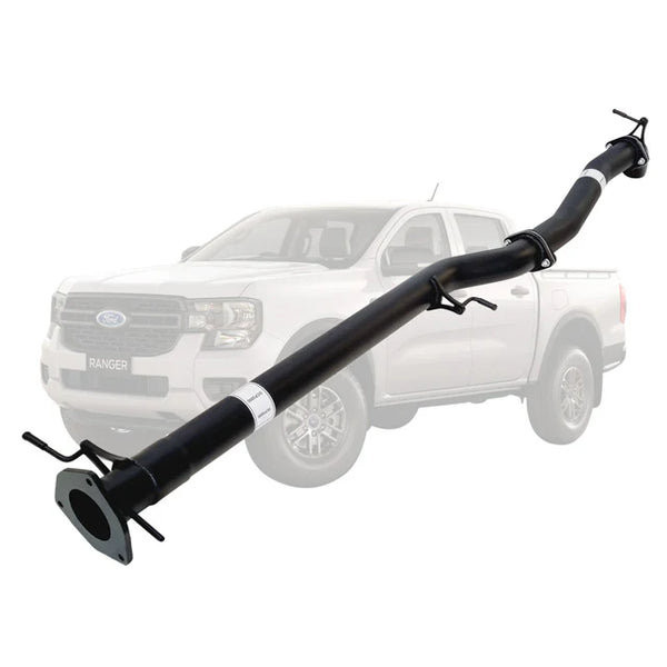 FORD RANGER NEXT GEN 2022 ONWARDS 3L V6 TD 3 INCH DPF BACK EXHAUST - ALUMINIZED STEEL