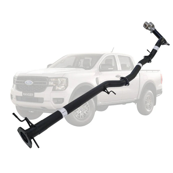 FORD RANGER NEXT GEN 2022 ONWARDS 3L V6 TD 3 INCH DPF BACK EXHAUST - ALUMINIZED STEEL