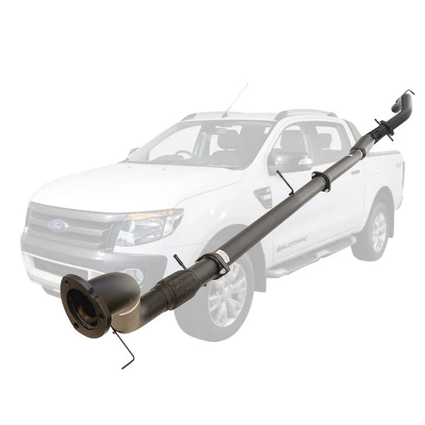 FORD RANGER PX 2011-2016 3.2L 3" TURBO BACK EXHAUST SYSTEM - ALUMINIZED STEEL