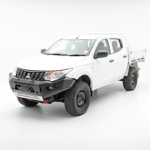 Rockarmor GT Hoopless Bullbar – Mitsubishi Triton MQ (Full Bar Replacement)