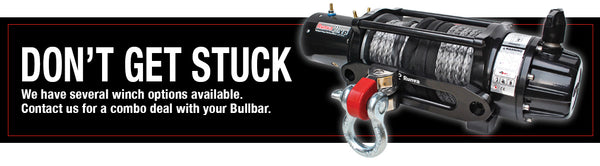MCC4X4 Rocker 078-01SQ Single Loop Winch Bar