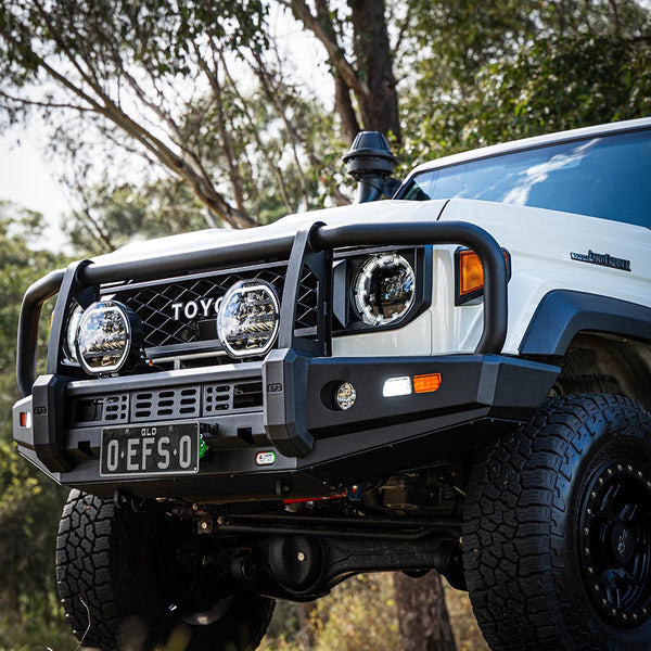 EFS Stockman Bullbar – Toyota Land Cruiser 79 Series Dual Cab 09/2023+