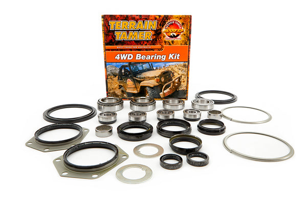 GQ Safari Swivel Housing Kit - Complete Kit inc. Front Wheel Bearings (Both Sides)