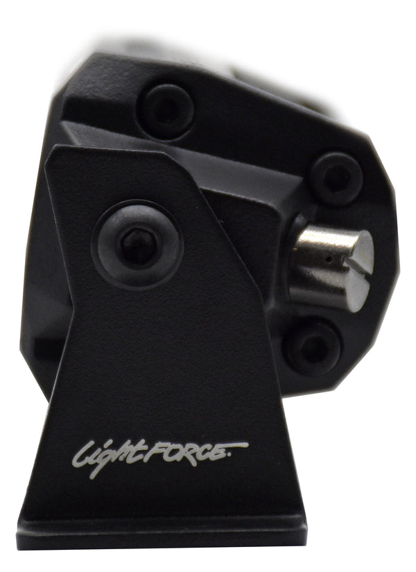 Lightforce Single Row Viper Light Bar - left side mount detail