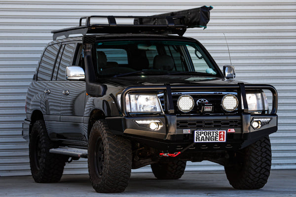 MCC4X4 Phoenix 808-02 bullbar fitted to Land Cruiser 100 Series / LX470 1998-2007