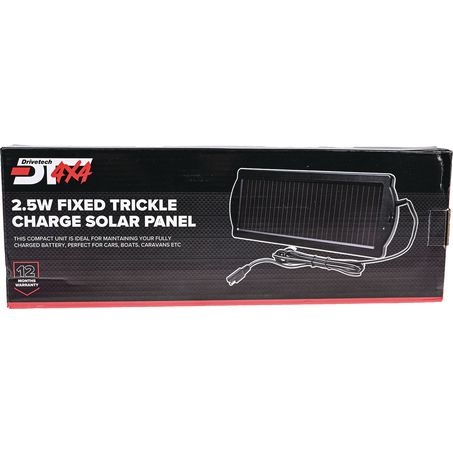 Drivetech 4x4 2.5W Solar Panel