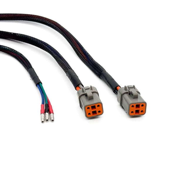 BEAST 12V Wiring Harness Kit - Universal - Includes complete loom with relay, HB3 and H4 Patch Harnesses and Universal Dash Mount Switch with TY2 Insert option