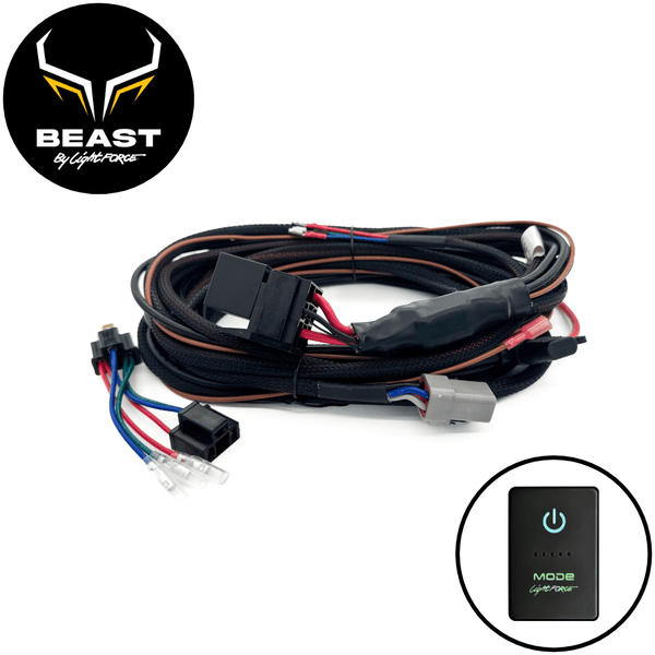 BEAST Driving Light Harness to suit Toyota Hilux N80 2015-2025