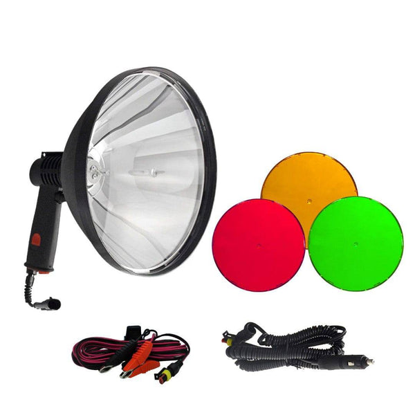 Blitz 240mm Handheld with Cig/Ali and red, amber and green spot filter