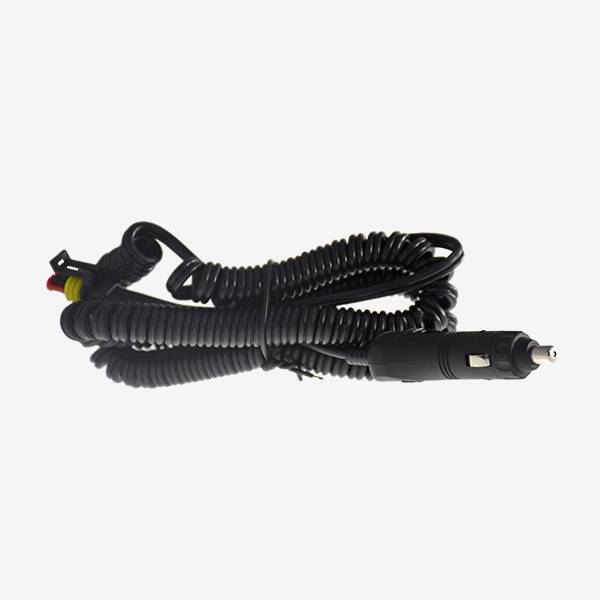Cig plug power cord with AMP Plug