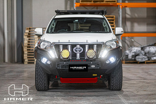 Hamer King Series Bullbar – Toyota Land Cruiser Prado 150 2013–2017