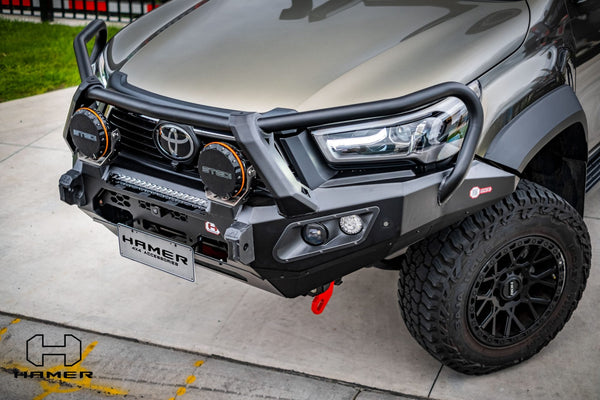 Hamer King Series Plus Bullbar – Toyota Hilux Rogue 2022+
