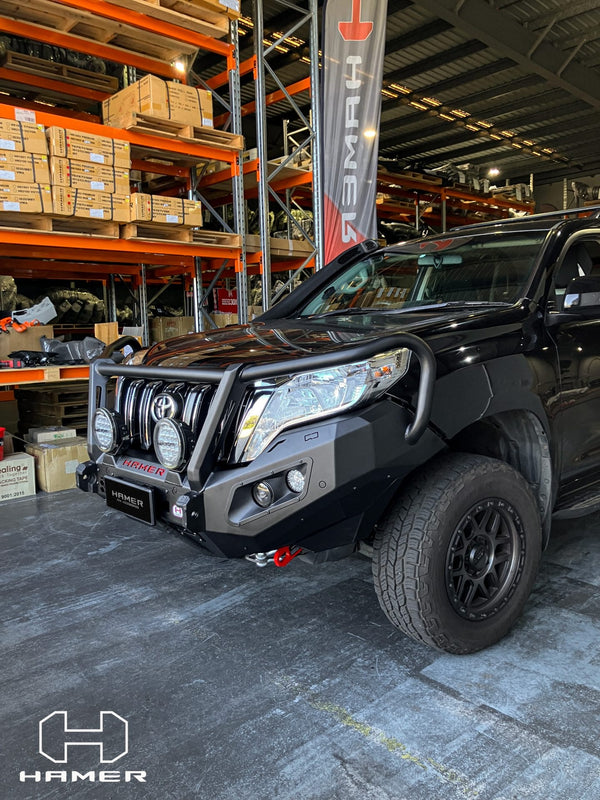 Hamer King Series Plus Bullbar – Toyota Land Cruiser Prado 150