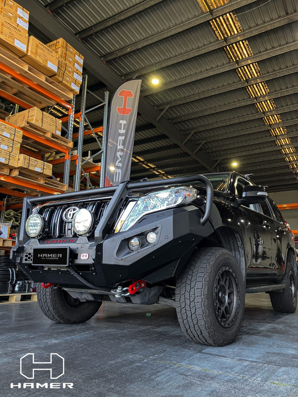 Hamer King Series Plus Bullbar – Toyota Land Cruiser Prado 150