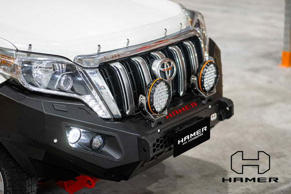 Hamer King Series Bullbar – Toyota Land Cruiser Prado 150 2013–2017