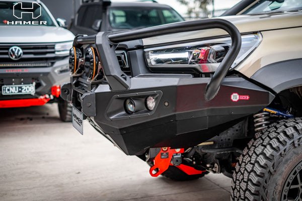 Hamer King Series Plus Bullbar – Toyota Hilux Rogue 2022+