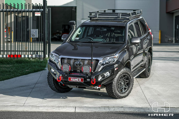 Hamer King Series Bullbar – Toyota Land Cruiser Prado 150 2013–2017