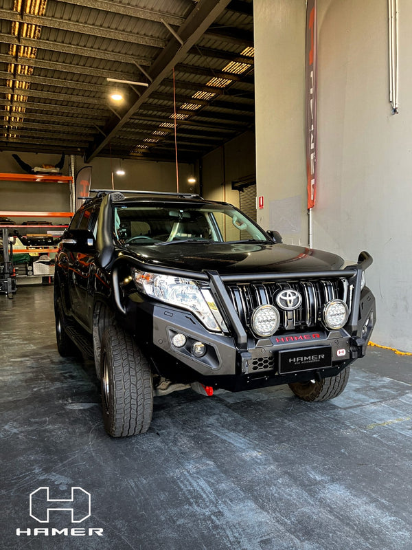 Hamer King Series Plus Bullbar – Toyota Land Cruiser Prado 150