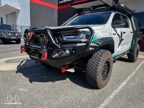 Hamer King Series Plus Bullbar – Toyota Hilux GR 2023+