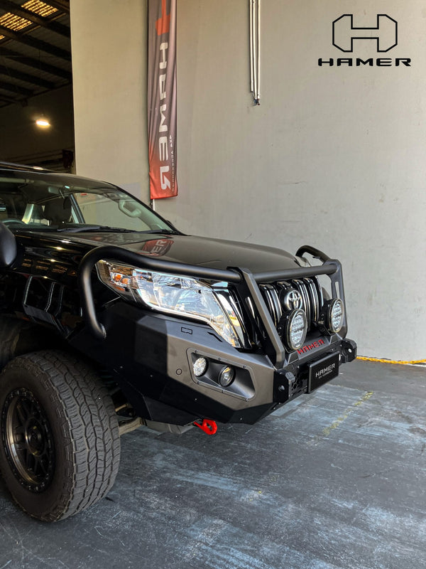 Hamer King Series Plus Bullbar – Toyota Land Cruiser Prado 150