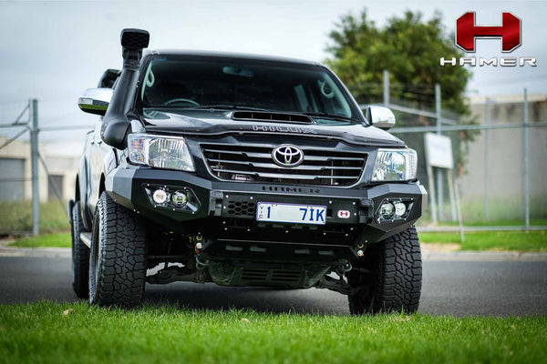 Hamer King Series Bullbar – Toyota Hilux 2011–2015