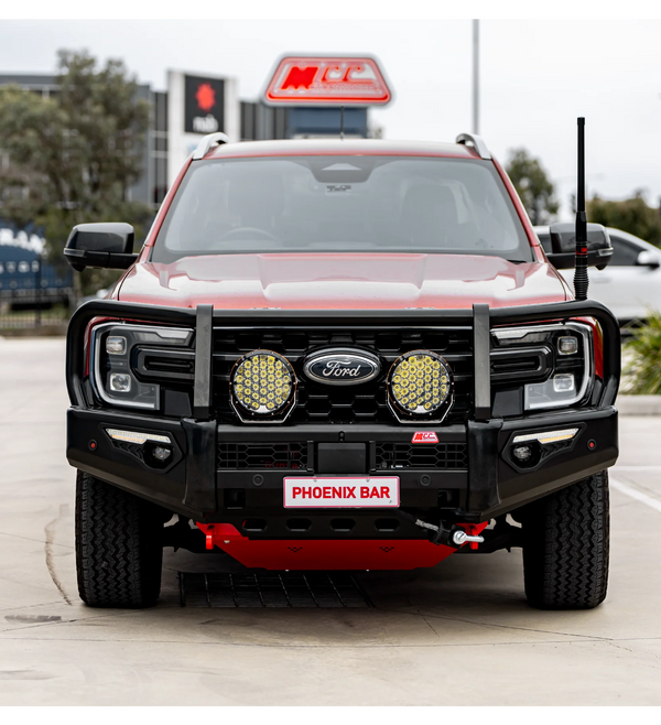 MCC4X4 Phoenix 808-02 bullbar fitted to Next-Gen Ranger/Everest 2022-On