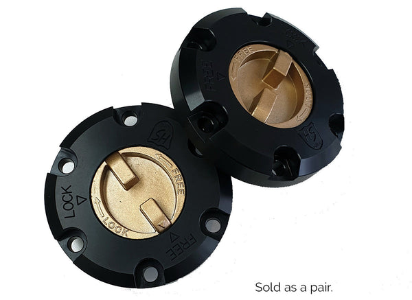 Force4 KZJ78 manual hub conversion kit, pair