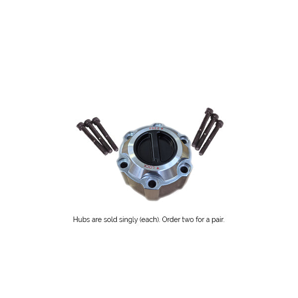 Force4 28 spline alloy body free wheeling hub for Nissan