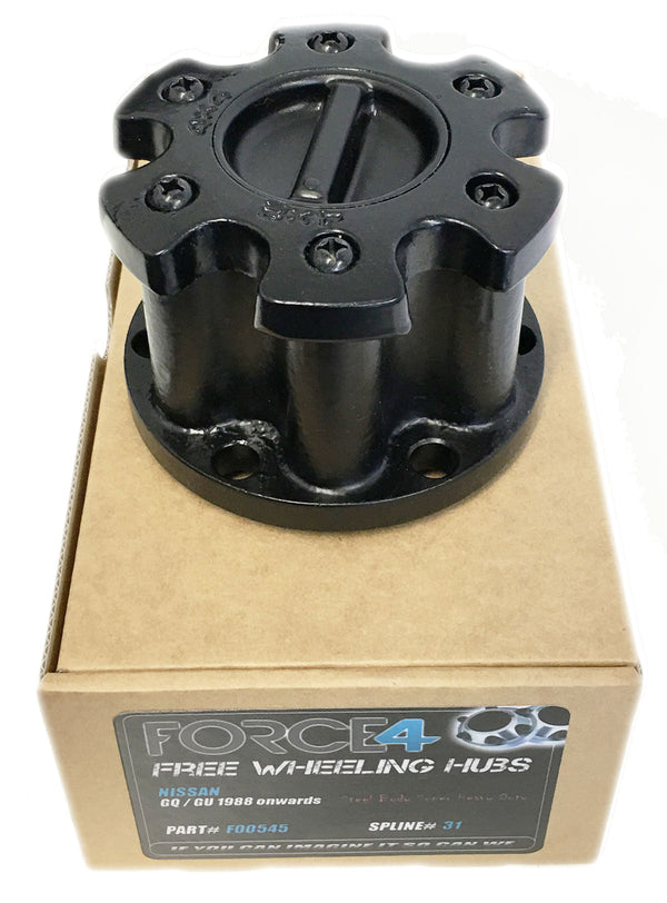 Force4 Nissan free wheeling hub box