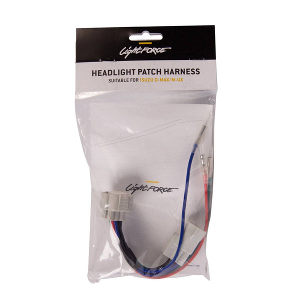 Headlight Patch Harness - Suitable for Isuzu D-MAX 2nd GEN and MU-X 1st GEN (2012-2020)