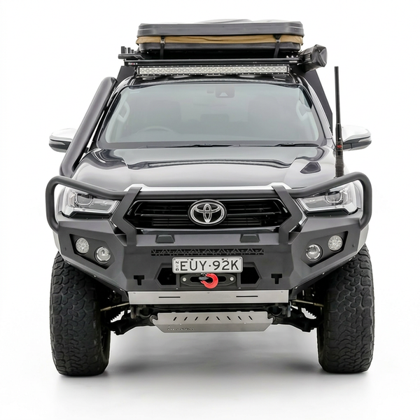 Rockarmor GT Hoop Bullbar – Toyota Hilux SR 2020+ (Full Bar Replacement)