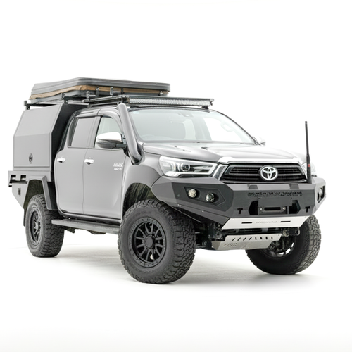 Rockarmor GT Hoopless Bullbar – Toyota Hilux 2020+ (Full Bar Replacement)