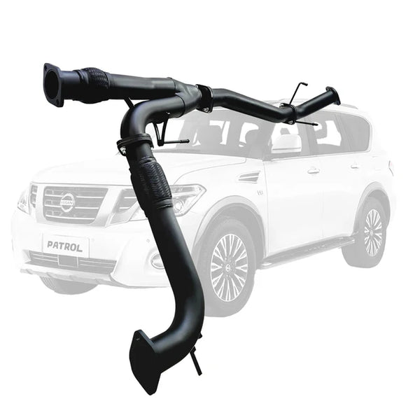 NISSAN Y62 PATROL 8cyl 5.6L V8 3" CENTRE PIPE To FACTORY REAR EXHAUST - ALUMINIZED STEEL