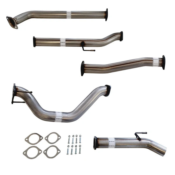 TOYOTA HILUX N80 2015 ONWARDS 2.8L 3" DPF BACK EXHAUST - STAINLESS STEEL