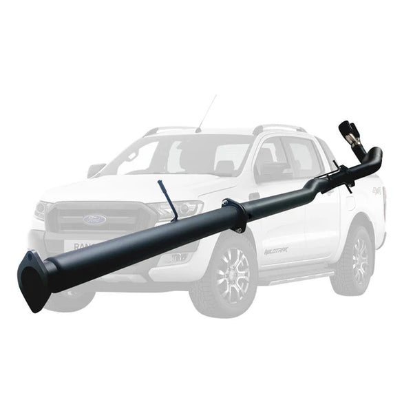 FORD RANGER PX 2016 ONWARDS 2L 3" DPF BACK EXHAUST - ALUMINIZED STEEL