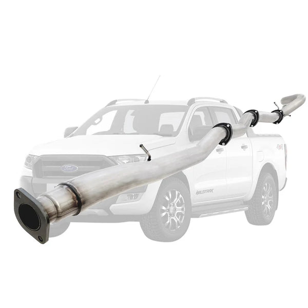 FORD RANGER PX 2016-2021 3.2L 3.5" DPF BACK EXHAUST - STAINLESS STEEL