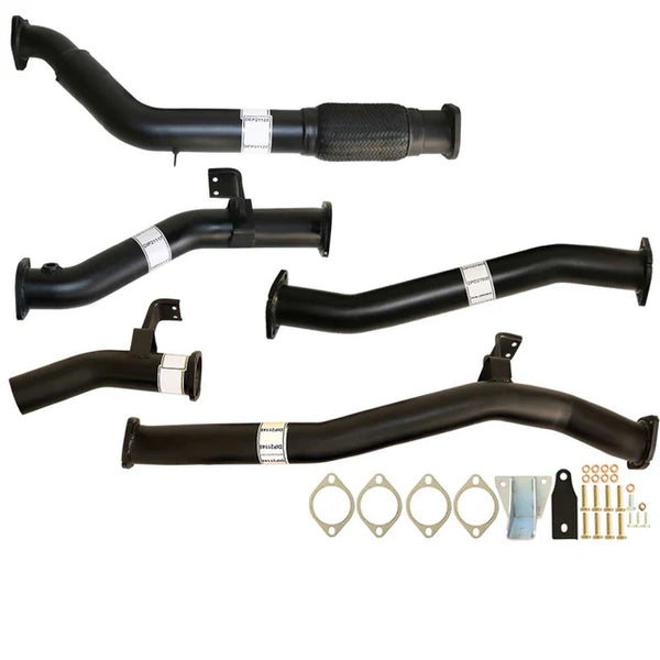 TOYOTA LANDCRUISER 76 SERIES VDJ76R V8 WAGON MY17 3" TURBO BACK EXHAUST - ALUMINIZED STEEL