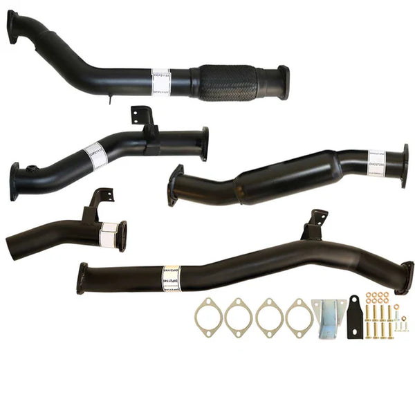 TOYOTA LANDCRUISER 76 SERIES VDJ76R V8 WAGON MY17 3" TURBO BACK EXHAUST - ALUMINIZED STEEL