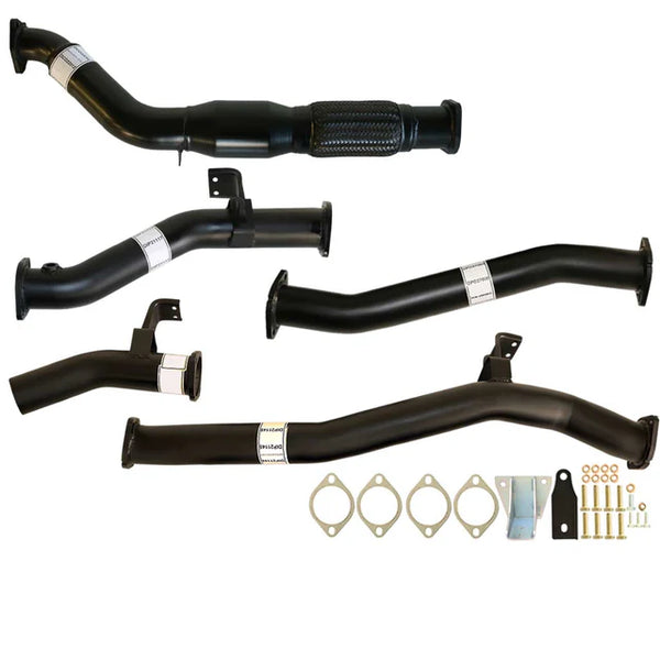 TOYOTA LANDCRUISER 76 SERIES VDJ76R V8 WAGON MY17 3" TURBO BACK EXHAUST - ALUMINIZED STEEL