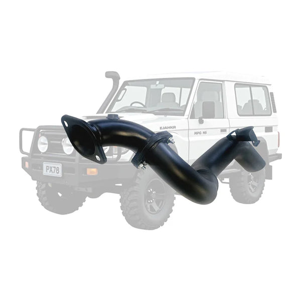 TOYOTA LANDCRUISER 78 SERIES V8 TROOP CARRIER 10/2016 On 4" DPF BACK EXHAUST