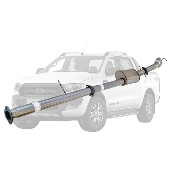 FORD RANGER PX 2016-2021 2.2L 3" DPF BACK EXHAUST - STAINLESS STEEL