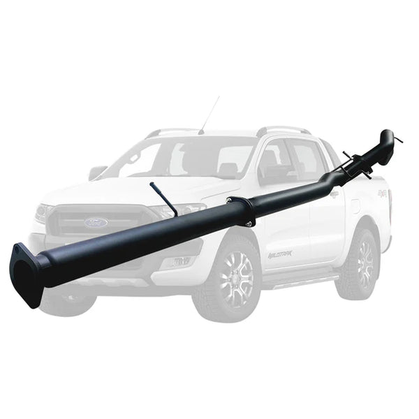 FORD RANGER PX 2016 ONWARDS 2L 3" DPF BACK EXHAUST - ALUMINIZED STEEL