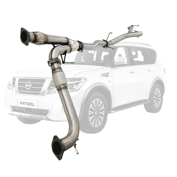 NISSAN Y62 PATROL 8cyl 5.6L V8 3" STAINLESS STEEL EXHAUST With PIPE ONLY