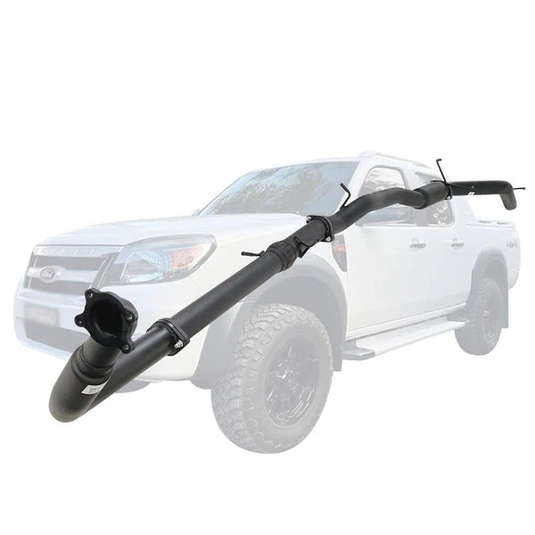 FORD RANGER PJ PK 2006-2011 3" TURBO BACK EXHAUST AUTO - ALUMINIZED STEEL
